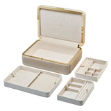 The Medium Bella Jewelry Box in Bone