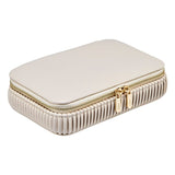 The Bella Zip Case in Bone