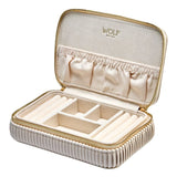 The Bella Zip Case in Bone
