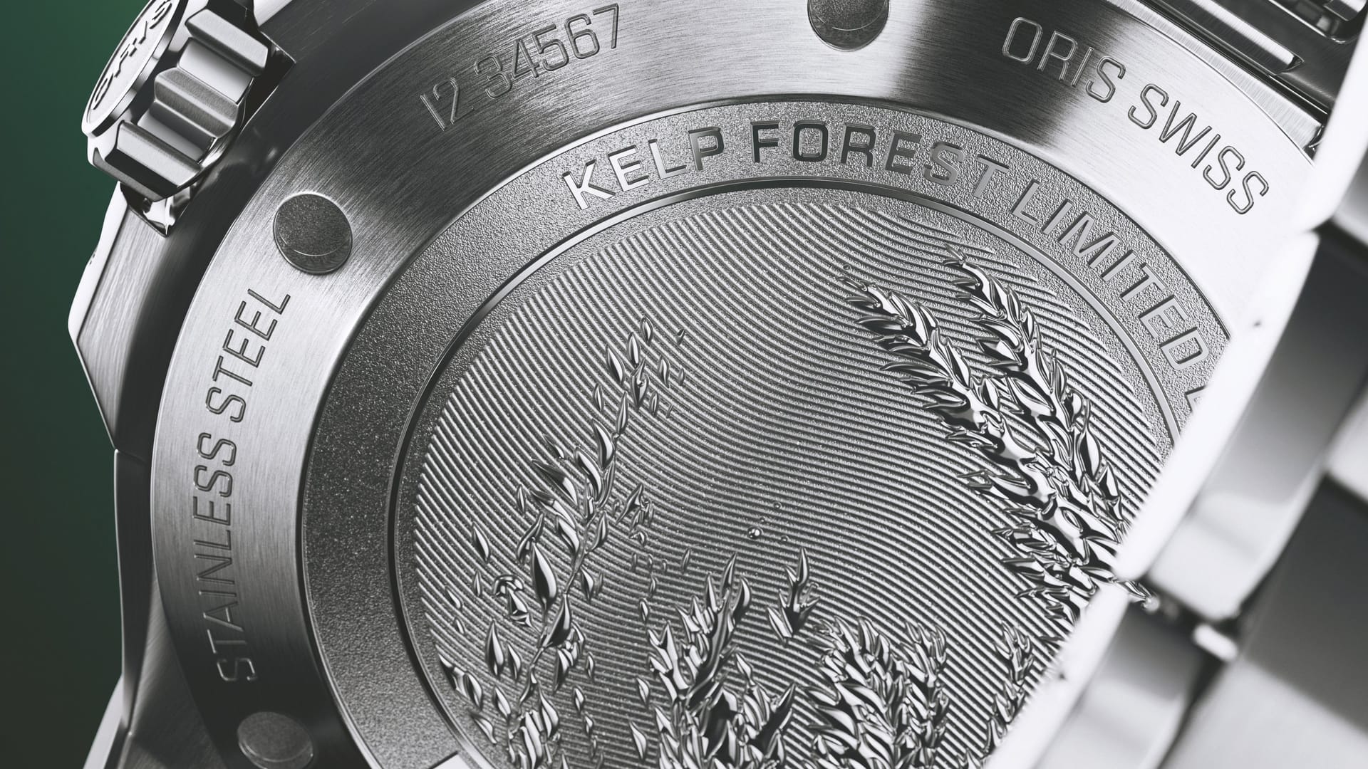 Oris Aquis Date Kelp Forest Limited Edition 41.5mm 0173377874187