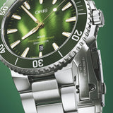 Oris Aquis Date Kelp Forest Limited Edition 41.5mm 0173377874187