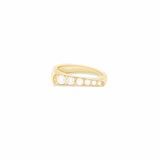 Spark Tapered Diamond Stacking Ring