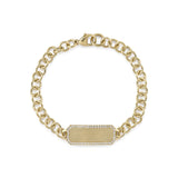 Mini Club Diamond ID Bracelet