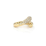 Eve Diamond Cobblestone Bypass Ring