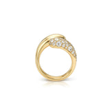 Eve Diamond Cobblestone Bypass Ring