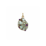 Amethyst Shell Charm