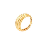 Wide Stacked Tube Ring