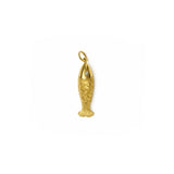 Gold & Diamond Fish Charm