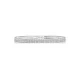 Double Row Diamond Stretch Bracelet