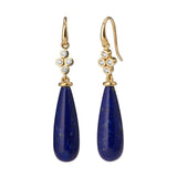 Syna 18K Yellow Gold Long Drop Earrings