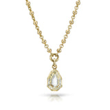 Odette Pear Step-Cut Diamond Necklace