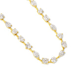 Mixed Shape Diamond Necklace