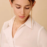 Diamond Wishbone Charm