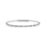 Diamond Pattern Flex Bangle