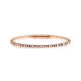 Diamond Pattern Flex Bangle