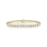 The Graduated Diamond Tennis Bracelet
