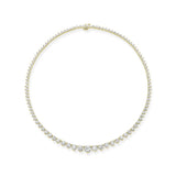 The Graduated Diamond Tennis Necklace