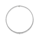 The Graduated Diamond Tennis Necklace