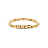 Tresore Diamond Slider Stretch Bracelet