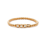 Tresore Diamond Slider Stretch Bracelet