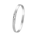 Move Noa Semi Pave Diamond Bangle