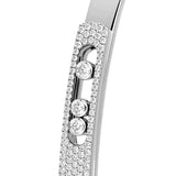 Move Noa Semi Pave Diamond Bangle