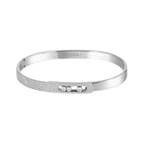 Move Noa Semi Pave Diamond Bangle