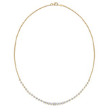 Kwiat 18Kt Yellow Gold Starry Night Demi-Riviera Diamond Necklace