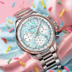 Norqain Freedom Chrono Enjoy Life Sprinkles Blue Raspberry 40mm N220119S04A01S01
