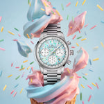 Norqain Freedom Chrono Enjoy Life Sprinkles Blue Raspberry 40mm N220119S04A01S01