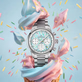Norqain Freedom Chrono Enjoy Life Sprinkles Blue Raspberry 40mm N220119S04A01S01