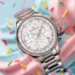 Norqain Freedom Chrono Enjoy Life Sprinkles Strawberry 40mm N220119S04K01S01