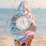 Norqain Freedom Chrono Enjoy Life Sprinkles Strawberry 40mm N220119S04K01S01