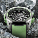 NORQAIN Wild ONE Skeleton 42mm Titanium Mint N300026T01B01R02