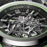 NORQAIN Wild ONE Skeleton 42mm Titanium Mint N300026T01B01R02