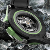 NORQAIN Wild ONE Skeleton 42mm Titanium Mint N300026T01B01R02