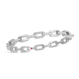 Navarra Hard Chain Link Diamond Bangle