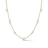 Diamond Posey Two-Tone Station Necklace