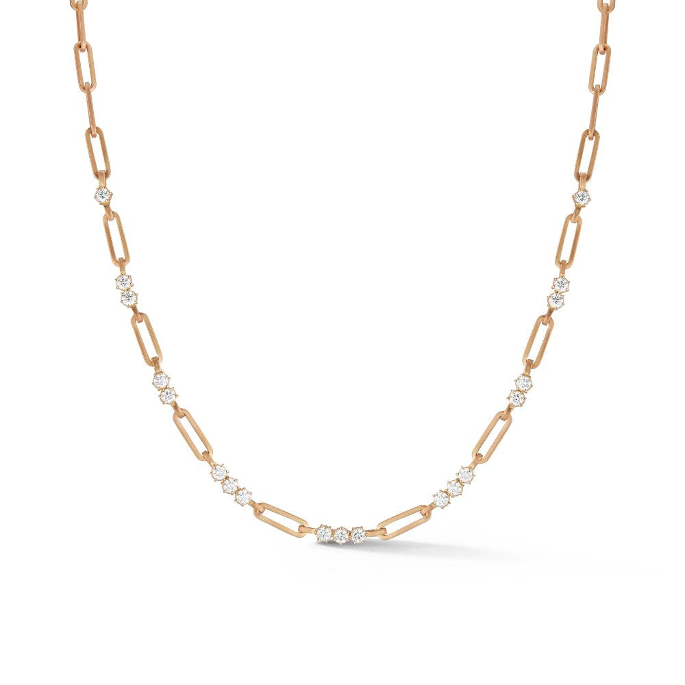 Diamond Pia Chain Necklace