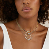 Small Diamond Vanguard Necklace