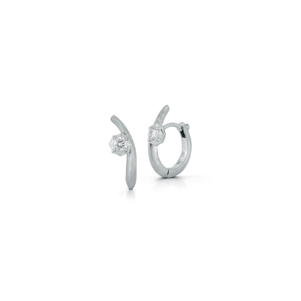 Diamond Sophisticate Curve Huggies