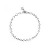 Large Sophisticate Diamond Line Bracelet