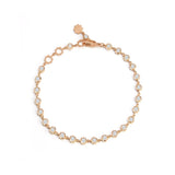 Large Sophisticate Diamond Line Bracelet