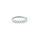 Catherine Half Diamond Eternity Band No. 1