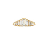 Baguette Cut Diamond Engagement Ring