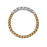 Eka Flex'It Bracelet with Half Pavé Diamond Links