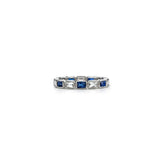 The Julia Diamond & Gemstone Eternity Ring