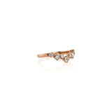 The Brooke Diamond Contour Ring