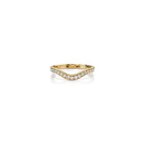 The Grace Diamond Contour Ring
