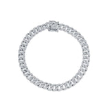 Pavé Diamond Curb Link Bracelet